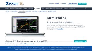 MetaTrader 4 - Forex Trading Platforms - FXCM UK - FXCM.com