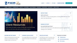 Client Portal - FXCM Markets - FXCM.com