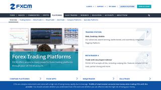 Forex Trading Platforms - FXCM UK - FXCM.com