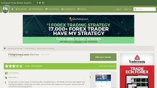 FX Optimax | Forex Brokers Reviews | Forex Peace Army