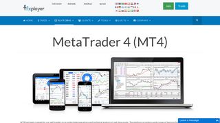 FxPlayer Ltd - MetaTrader 4 (MT4) | Platforms
