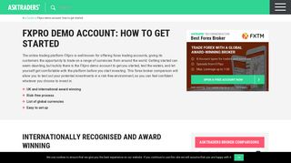 FXpro demo account » The best trading demo accounts 2019