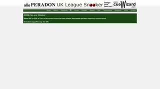 Fylde Private Clubs Snooker League - Thursday - UK League Snooker