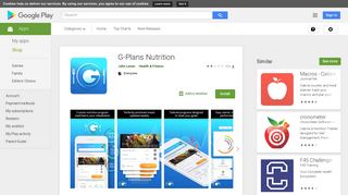 G-Plans Nutrition - Apps on Google Play