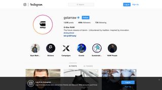 G-Star RAW (@gstarraw) • Instagram photos and videos
