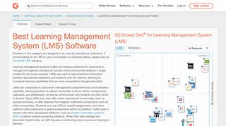 Best Learning Management System (LMS) Software in 2019 | G2 Crowd