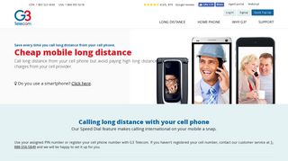 G3 Telecom - Call the World with Your Cell Phone