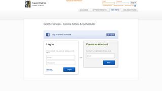 G365 Fitness Online - MINDBODY: Login