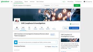 G4S Compliance & Investigations 
