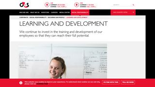 Learning and Development | Securing our People | G4S Corporate ...