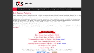 G4S Security Guard Training | Canada's leading provider of integrated ...