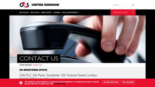 Contact Us | G4S United Kingdom