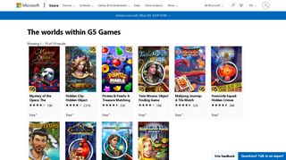 The worlds within G5 Games - Microsoft Store
