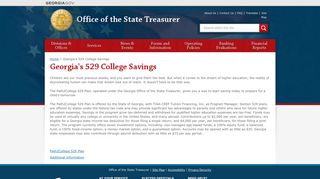 Georgia's 529 College Savings | Office of the State Treasurer