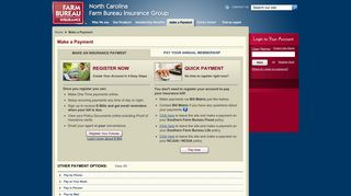 NCFBMIC - Make a Payment - Farm Bureau Insurance