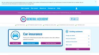 General Accident Car Insurance GB