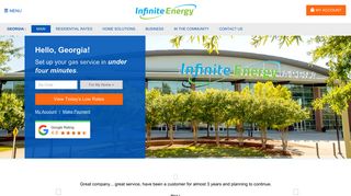 Georgia Natural Gas Rates | Georgia Gas Company | Infinite Energy
