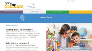 Incentives - DECAL Scholars