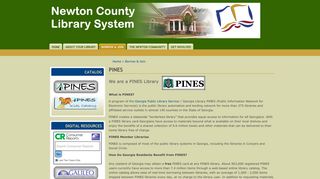PINES | - Newton County Library System