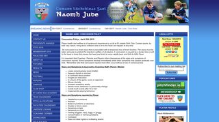 Naomh Jude - Concussion Policy - St Judes GAA