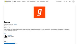 Get Gaana - Microsoft Store