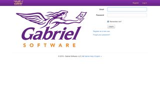 Log in - Gabriel Software, LLC