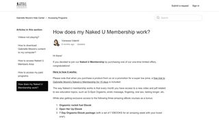How does my Naked U Membership work? – Gabrielle Moore's Help ...