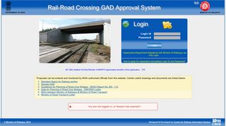 Rail-Road Crossing GAD Approval System - Indian Railways Civil ...