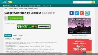 Gadget Guardian by Lookout 9.6.3-03058f Free Download