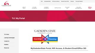 TLC My Portal | Gadsden State Community College