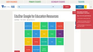 EduStar Google for Education Resources - FUSE - Department of ...