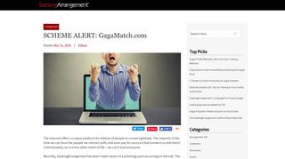 GagaMatch.com Fraudulent - SeekingArrangement Blog