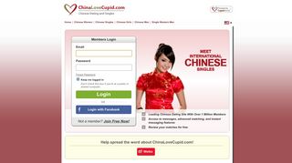 Login - ChinaLoveCupid.com