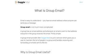 What Is Group Email? - Gaggle Mail