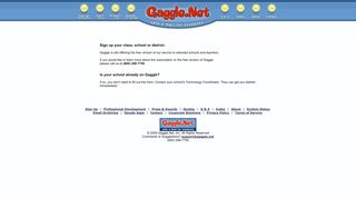 Gaggle.Net - Sign Up