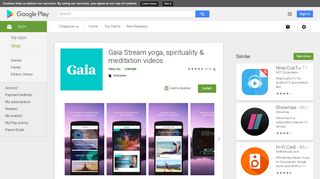 Gaia Stream yoga, spirituality & meditation videos - Apps on Google Play
