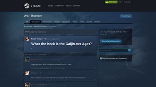What the heck is the Gaijin.net Aget? :: War Thunder General ...