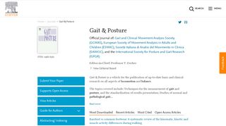 Gait & Posture - Journal - Elsevier
