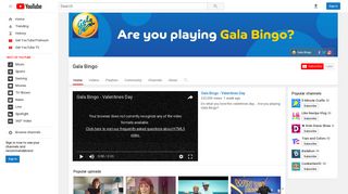 Gala Bingo - YouTube