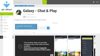 Galaxy - Chat & Play 9.3.6 for Android - Download