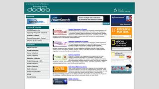 DODEA - High Schools Online Databases - Gale Resources
