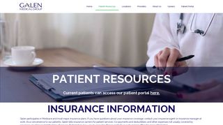 Patient Resources – GalenMedical