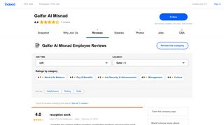 Working at Galfar Al Misnad: Employee Reviews | Indeed.com