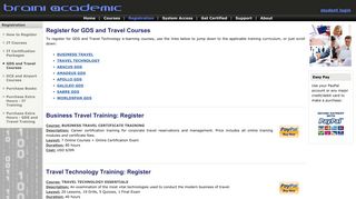 e-Learning Registration - GDS Courses - Abacus, Amadeus, Apollo ...