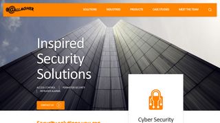 Gallagher Security: Security Solutions & Systems