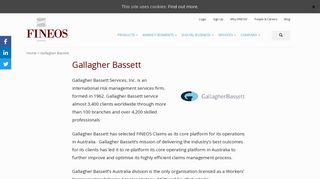 Gallagher Bassett - - Fineos