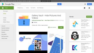 Gallery Vault - Hide Pictures And Videos - Apps on Google Play