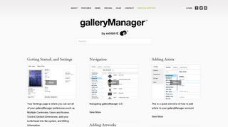 Support - galleryManager