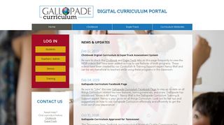 Gallopade Curriculum | Digital Curriculum Portal