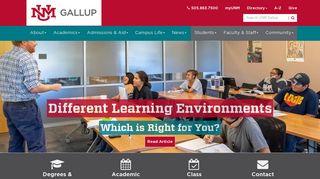 UNM Gallup | The University of New Mexico